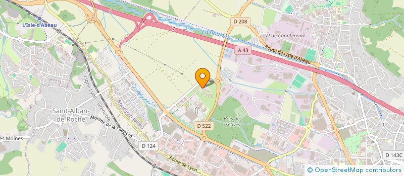 localisation de l'entreprise MENTAL & CARE à BOURGOIN-JALLIEU