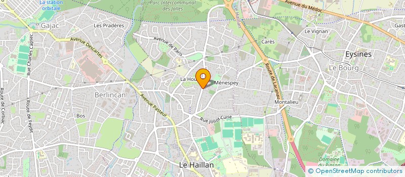 localisation de l'entreprise MENTAL DE POULPE (MDP) à LE HAILLAN