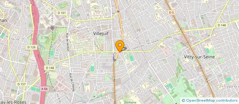 localisation de l'entreprise MENTALISTA à VILLEJUIF
