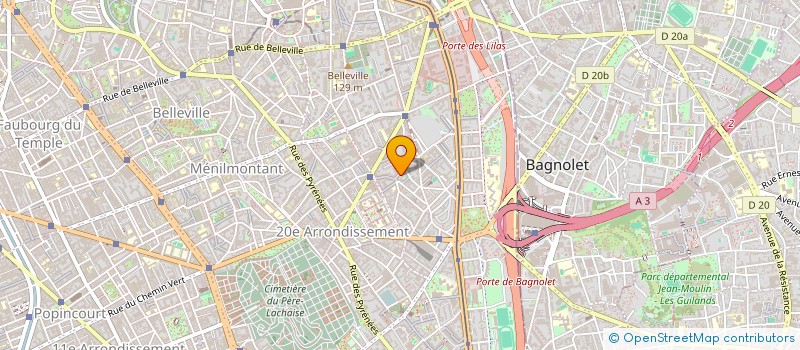 localisation de l'entreprise MENTALO à PARIS