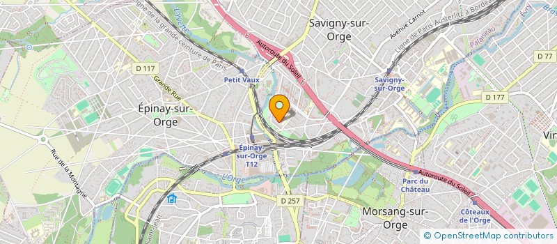 localisation de l'entreprise MENTELAR à SAVIGNY-SUR-ORGE