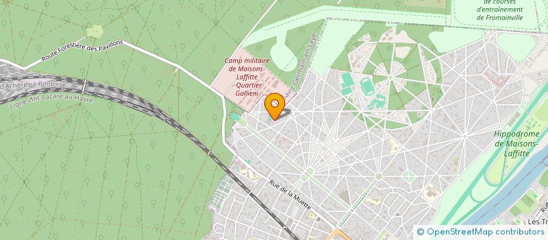 localisation de l'entreprise MENTHE A L'EAU à MAISONS-LAFFITTE