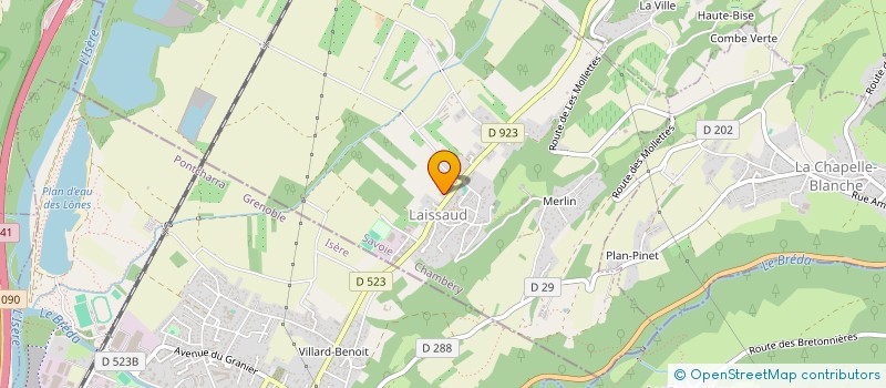 localisation de l'entreprise MENTHE A L'O  LAISSAUD