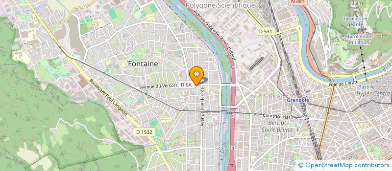 localisation de l'entreprise MENTHE ANDRE ET THIBAUT  FONTAINE