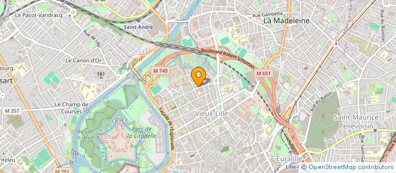 localisation de l'entreprise MENTHE POIVREE à LILLE