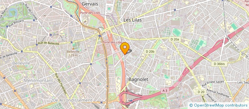 localisation de l'entreprise MENTHES & COMPAGNIES à LES LILAS