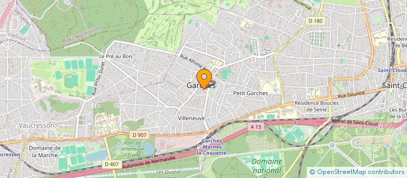 localisation de l'entreprise MENTINO à GARCHES