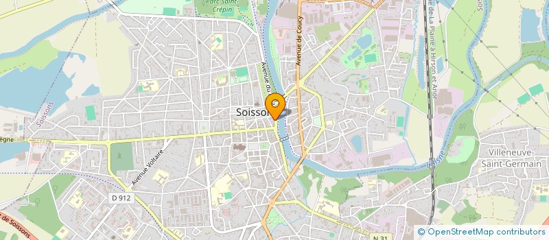 localisation de l'entreprise MENTION - RABOZZI à SOISSONS
