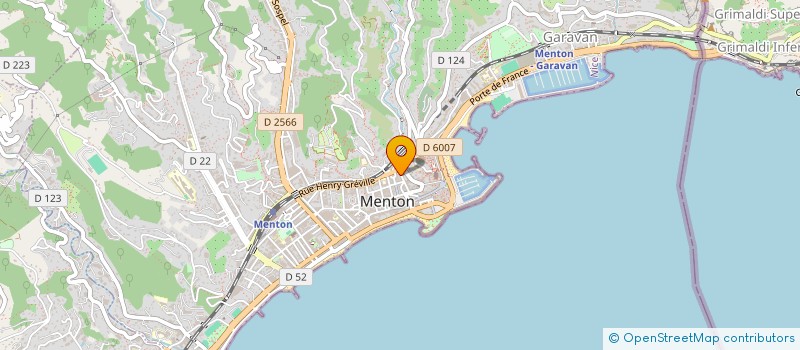 localisation de l'entreprise MENTON DEMENAGEMENT AZUR MONTE MEUBLE à MENTON