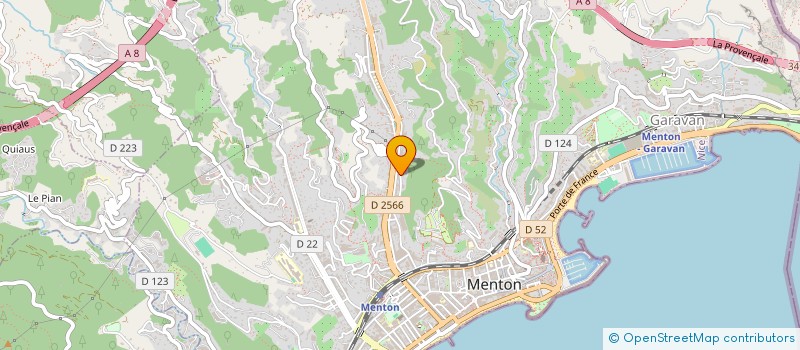 localisation de l'entreprise MENTON MEDIAS  MENTON