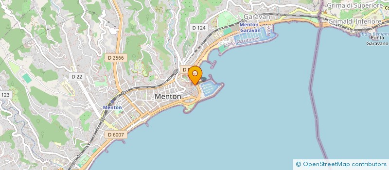 localisation de l'entreprise MENTON RUE LONGUE  MENTON