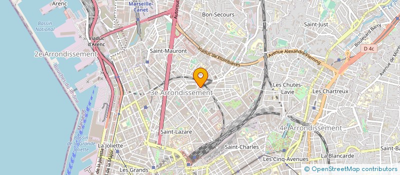 localisation de l'entreprise MENTOR à MARSEILLE