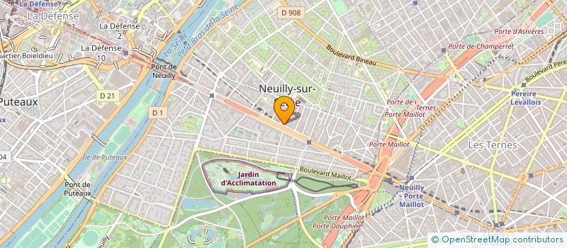 localisation de l'entreprise MENTOR CONSULTANT à NEUILLY-SUR-SEINE