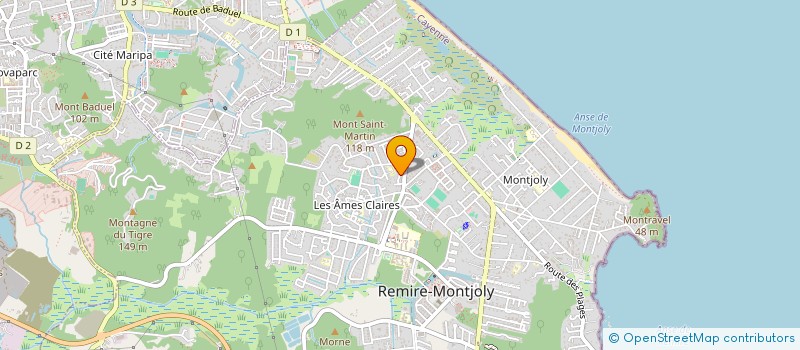 localisation de l'entreprise MENTOR SUCCESS  REMIRE-MONTJOLY