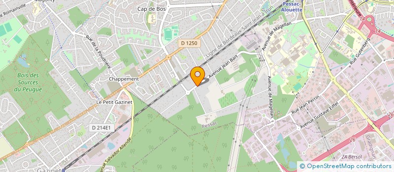 localisation de l'entreprise MENTORA GROUPE à PESSAC