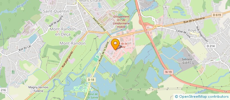 localisation de l'entreprise MENTRELEC  LURE