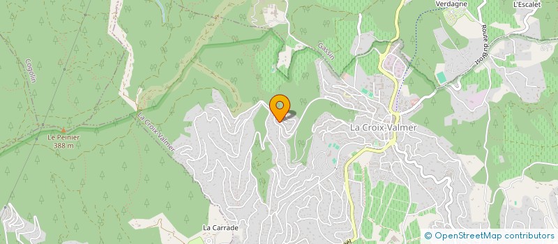 localisation de l'entreprise MENTZER  LA CROIX VALMER