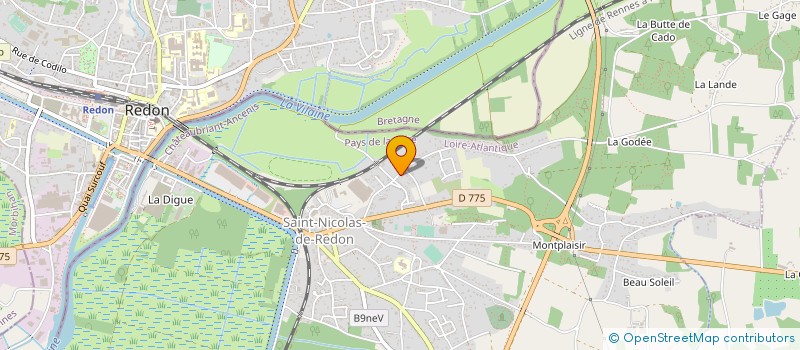 localisation de l'entreprise MENU - GEFFRAY  SAINT-NICOLAS-DE-REDON