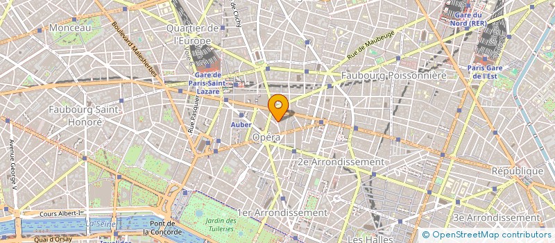 localisation de l'entreprise MENU-MOUVEMENT POUR L'EQUILIBRE NUTRITIONNEL  PARIS