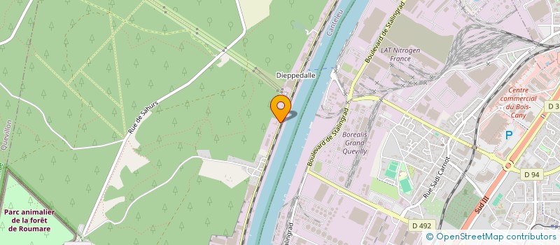 localisation de l'entreprise MENUDE DUPRE IMMO  CANTELEU