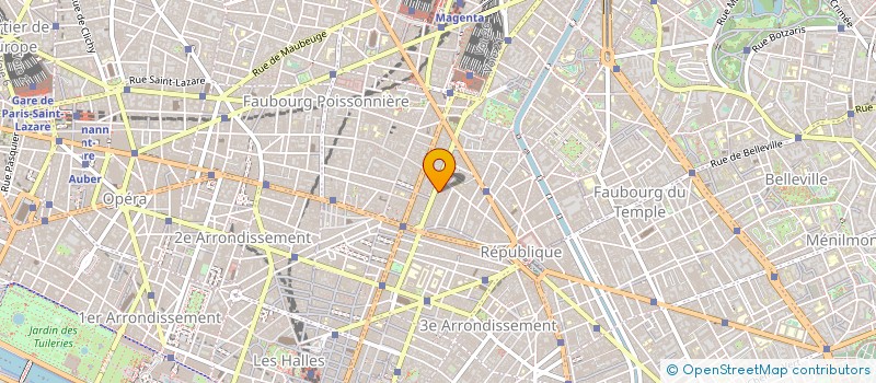 localisation de l'entreprise MENUI POSE à PARIS