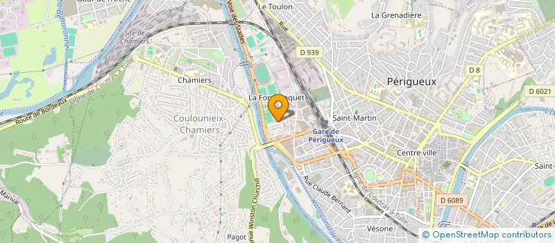 localisation de l'entreprise MENUI-SERVICES  PERIGUEUX