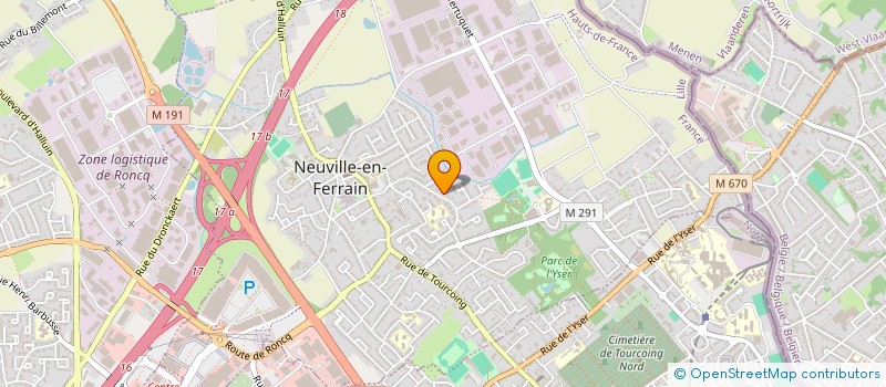 localisation de l'entreprise MENUI'STYL  NEUVILLE-EN-FERRAIN