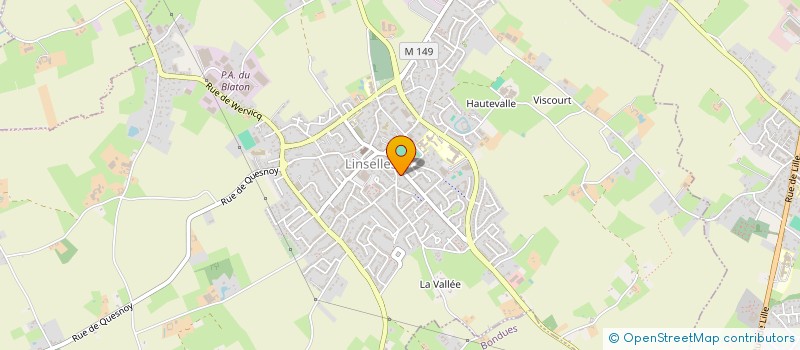 localisation de l'entreprise MENUIBAIE à LINSELLES