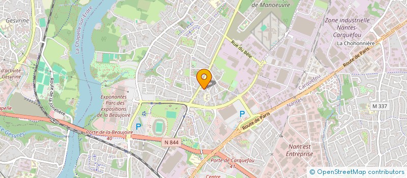 localisation de l'entreprise MENUIS'ERIC AGENCEMENT à NANTES