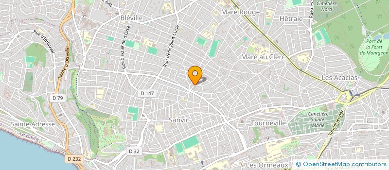 localisation de l'entreprise MENUIS'SERVICES à LE HAVRE