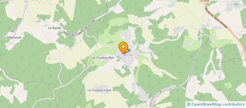 localisation de l'entreprise MENUISERIE 2G  BIRAS