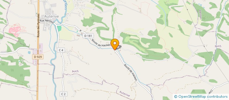 localisation de l'entreprise MENUISERIE 3BPA  AUTERIVE