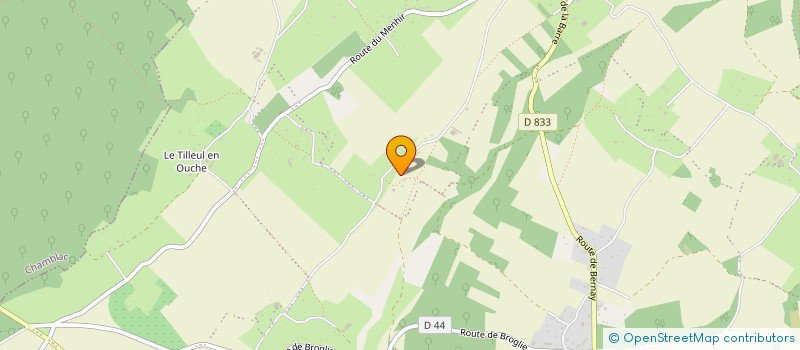 localisation de l'entreprise MENUISERIE AGENCEMENT ELISABETH ARTIER  MESNIL-EN-OUCHE