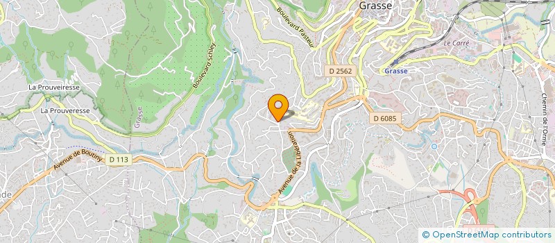 localisation de l'entreprise MENUISERIE AGENCEMENT GARENTE LIONEL à GRASSE
