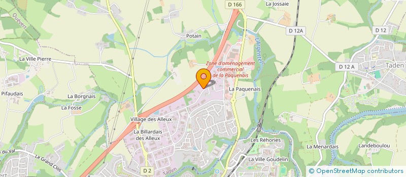 localisation de l'entreprise MENUISERIE AGENCEMENT STAFFORD à TADEN