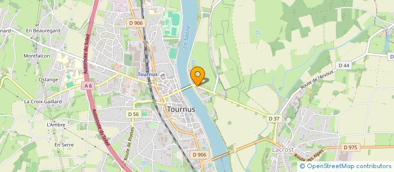 localisation de l'entreprise MENUISERIE ALLAN FERNANDES  TOURNUS