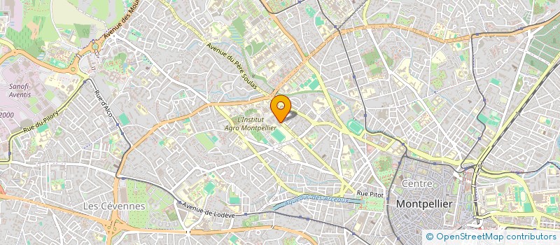 localisation de l'entreprise MENUISERIE ALUMINIUM AZ à MONTPELLIER