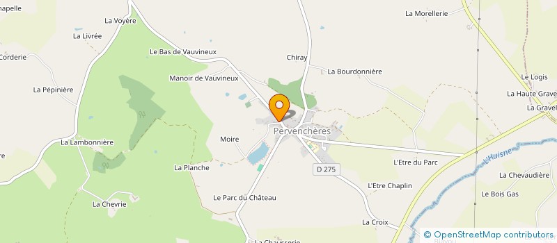 localisation de l'entreprise MENUISERIE ALUMINIUM DU PERCHE à COULIMER
