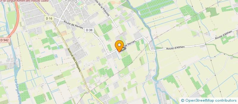 localisation de l'entreprise MENUISERIE ARESI à ALTHEN-DES-PALUDS
