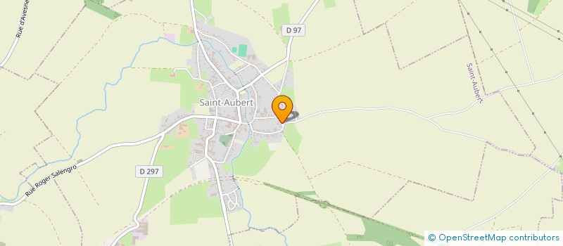 localisation de l'entreprise MENUISERIE AUBERTOISE à SAINT-AUBERT