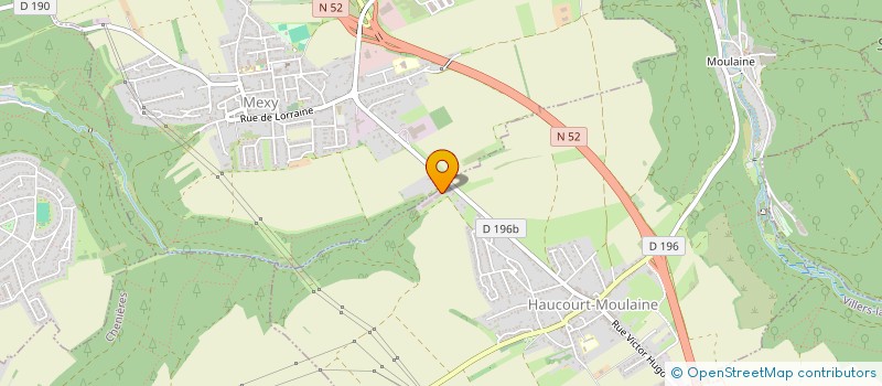 localisation de l'entreprise MENUISERIE BARA  HAUCOURT-MOULAINE