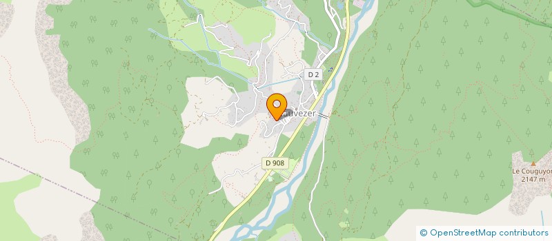 localisation de l'entreprise MENUISERIE BARBAROUX à COLMARS