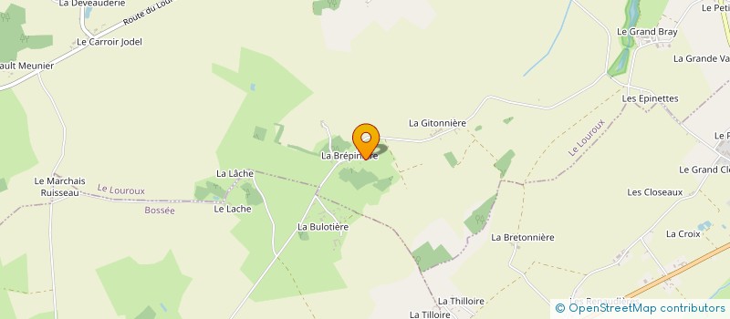 localisation de l'entreprise MENUISERIE BARBOTTIN OLIVIER  LE LOUROUX