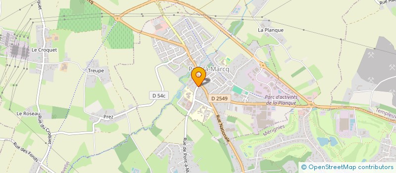 localisation de l'entreprise MENUISERIE BART  AVELIN