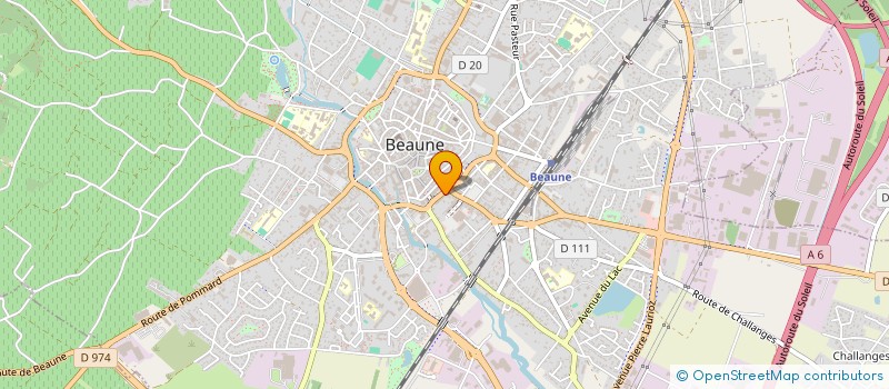 localisation de l'entreprise MENUISERIE BEAUNOISE à BEAUNE