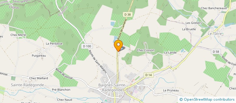 localisation de l'entreprise MENUISERIE BELLY ET FILS à TOUVERAC