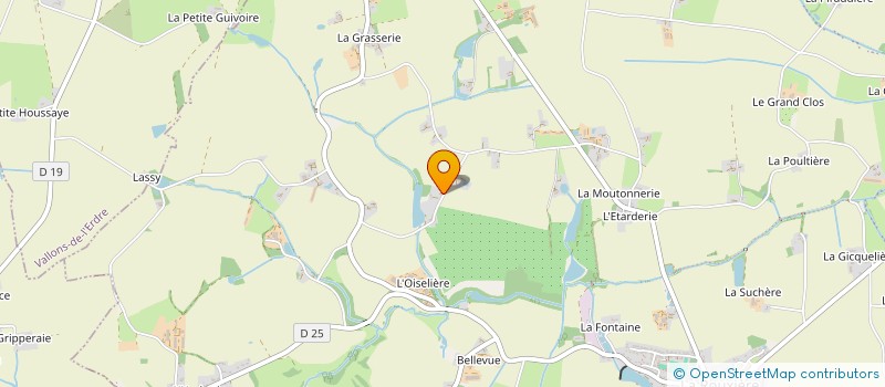 localisation de l'entreprise MENUISERIE BOISNEAU  LOIREAUXENCE