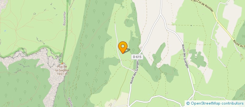 localisation de l'entreprise MENUISERIE BONTOUX GILBERT  VASSIEUX-EN-VERCORS