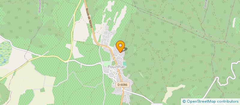 localisation de l'entreprise MENUISERIE BOUAHAFARA  POUZILHAC