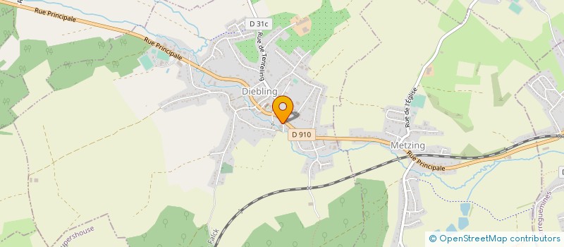 localisation de l'entreprise MENUISERIE BOUR  DIEBLING